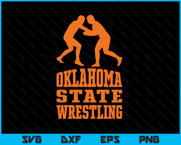 Oklahoma State Wrestling SVG PNG Cutting Printable Files