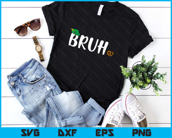 Oktoberfest Bruh Fun German Bavarian Festival SVG PNG Digital Printable Files