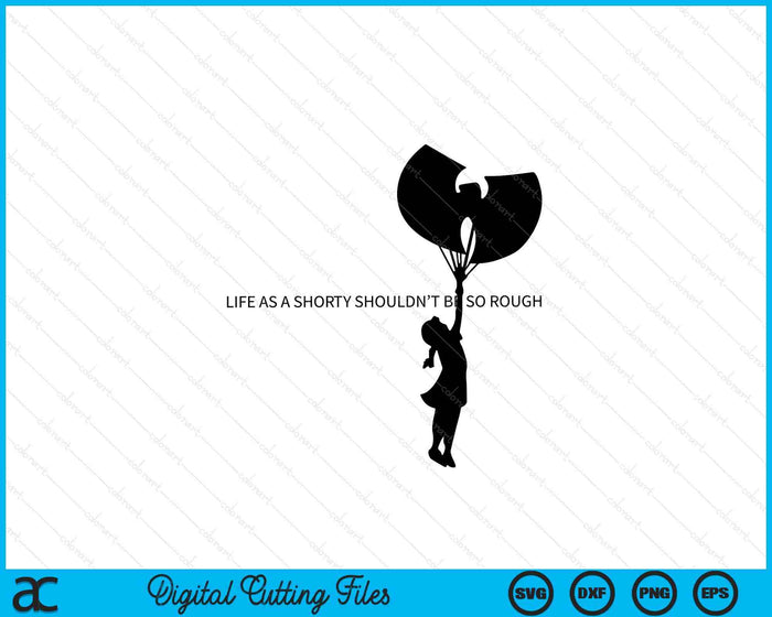 Old School Rap Kid Life As A Shorty Hip Hop SVG PNG Digital Cutting Files