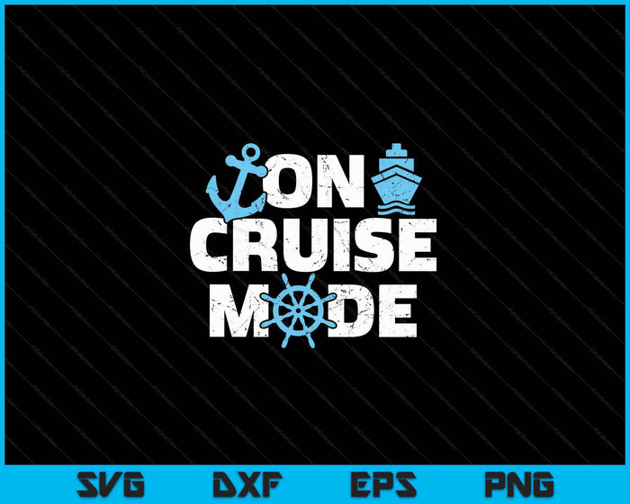 En modo crucero SVG PNG cortando archivos imprimibles