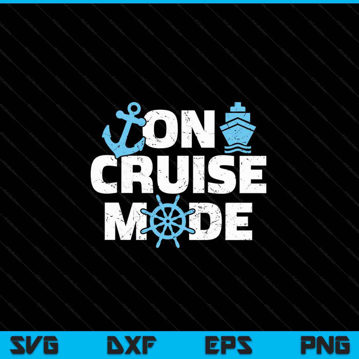 En modo crucero SVG PNG cortando archivos imprimibles