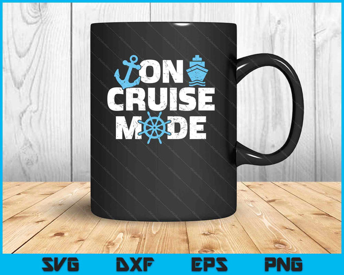 En modo crucero SVG PNG cortando archivos imprimibles