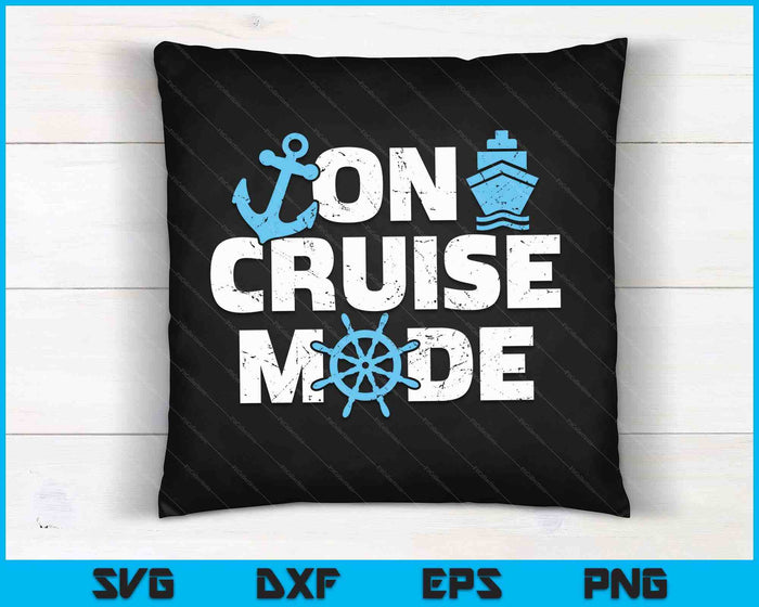 En modo crucero SVG PNG cortando archivos imprimibles