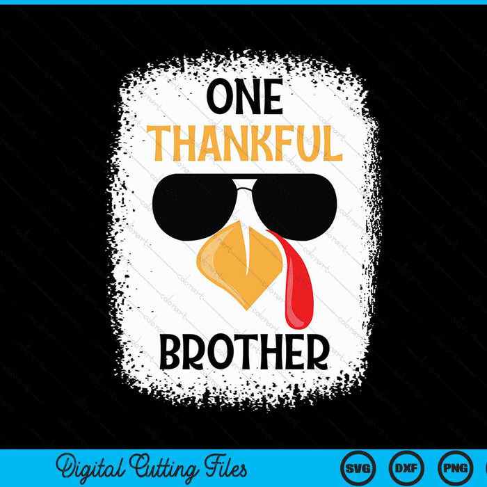 One thankful brother Thanksgiving SVG cut file