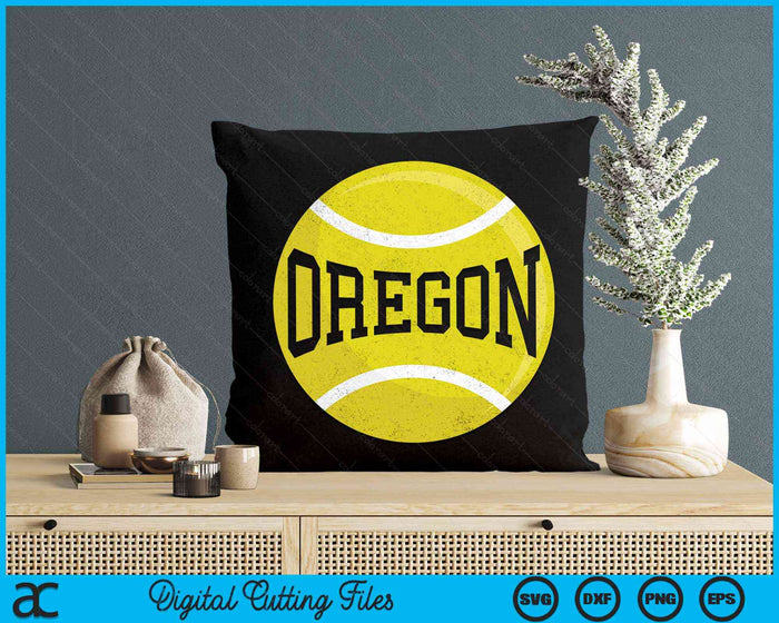 Oregon Tennis Fan SVG PNG Digital Cutting Files