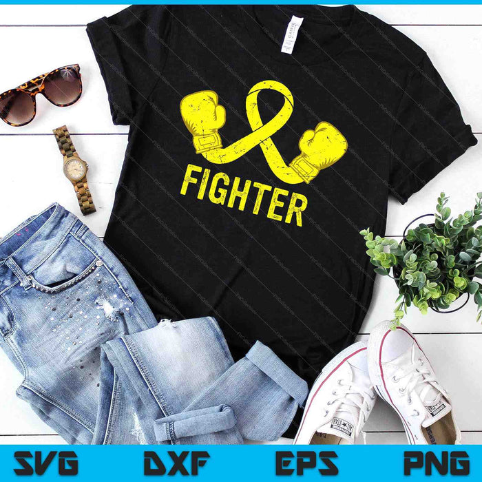 Osteosarcoma Awareness Products Tees Osteosarcoma Awareness Fighter SVG PNG Digital Cutting Files