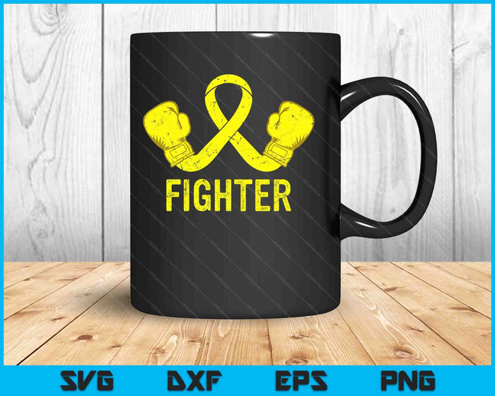 Osteosarcoma Awareness Products Tees Osteosarcoma Awareness Fighter SVG PNG Digital Cutting Files