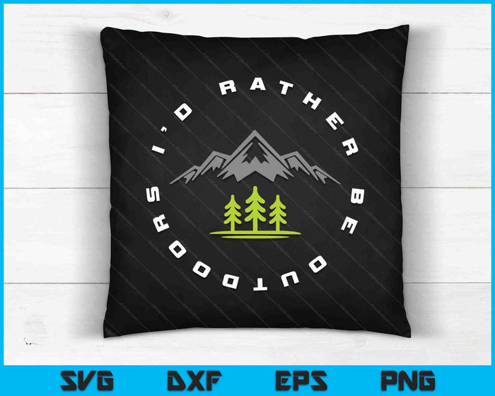 Outdoor Camping Apparel Hiking Camping Outdoor SVG PNG Digital Printable Files