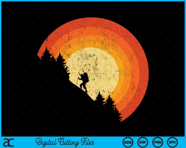 Outdoor Camping Backpacking Hiking SVG PNG Digital Cutting Files