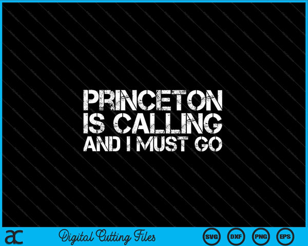 Princeton Nj New Jersey Funny City Trip Home Roots SVG PNG Digital Cutting Files