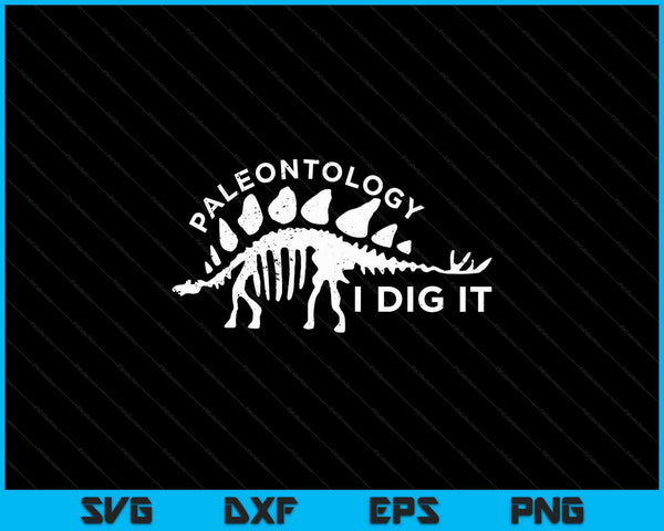 Paleontologie T-shirt paleontoloog Dino Fossil Hunter Tee SVG PNG digitale snijbestanden