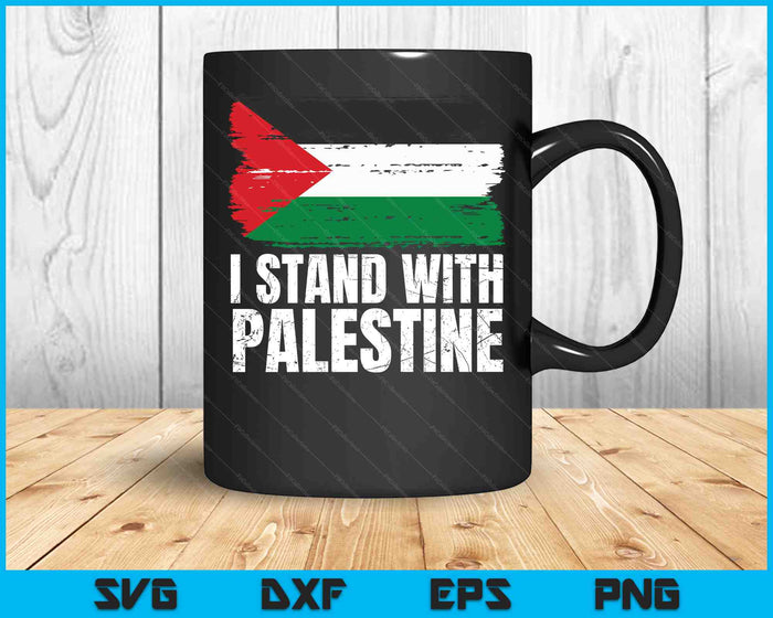 Palestina vlag Palestijnse kaart mensenliefhebbers SVG PNG digitale snijbestanden