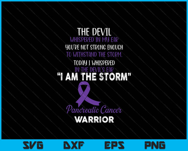 Pancreatic cancer fight cancer ribbon SVG cut file