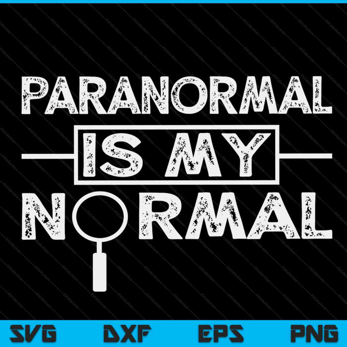 Paranormale onderzoeker Ghost Hunting SVG PNG digitale snijbestanden
