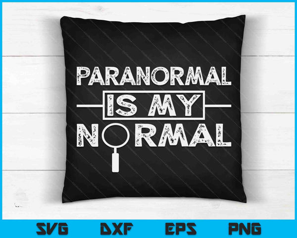 Paranormal Investigator Ghost Hunting SVG PNG Digital Cutting Files