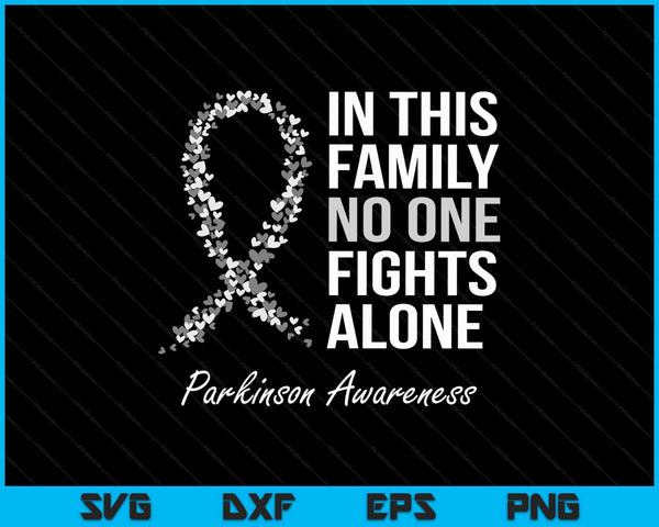 Parkinson Awareness Gray Ribbon SVG PNG Digital Cutting Files