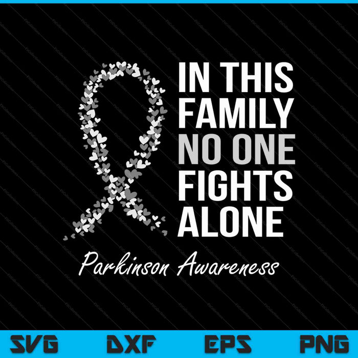 Parkinson awareness gray ribbon SVG cut file