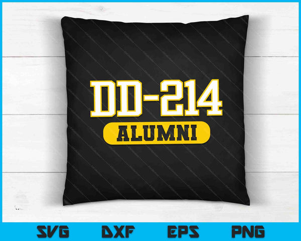 Patriótico DD-214 Alumni SVG PNG Cortar archivos imprimibles