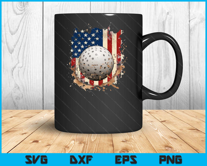 Patriotic Hockey 4th Of July Men USA American Flag Boys SVG PNG Digital Printable Files