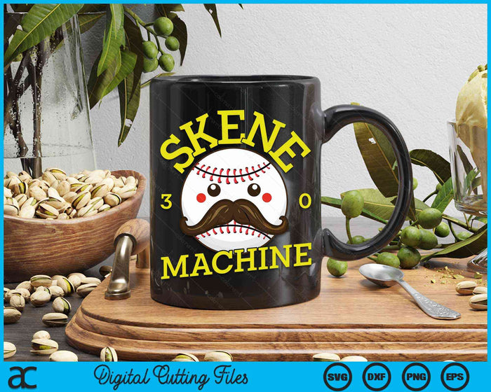 Paul Skenes - Skene Machine - Pittsburgh Baseball SVG PNG Digital Cutting File