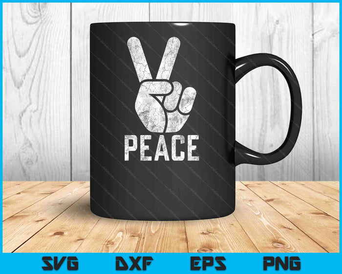 Peace Sign Shirt Women Men Kids Vintage 60s 70s Hippie SVG PNG Digital Printable Files