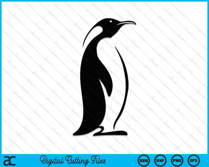 Penguin Animal Logo SVG PNG Digital Printable Files