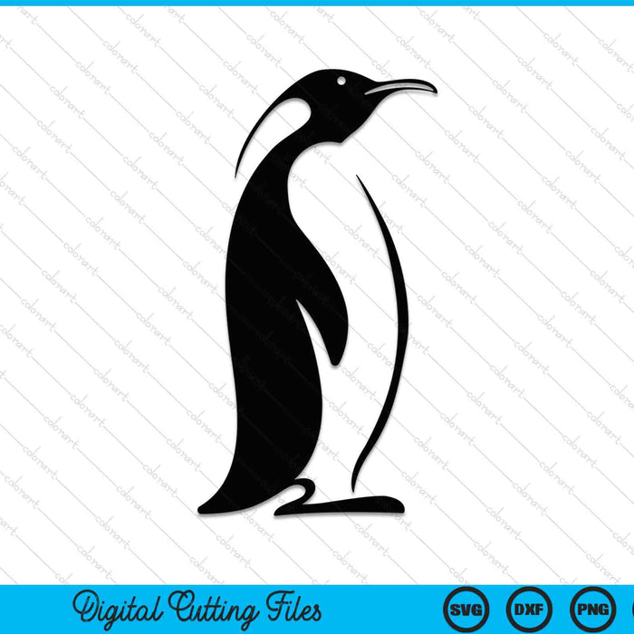 Penguin Animal Logo SVG PNG Digital Printable Files