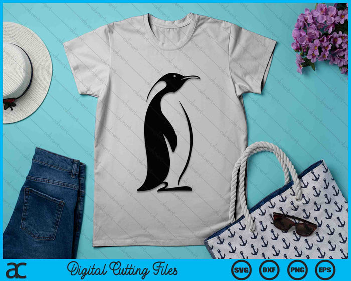 Penguin Animal Logo SVG PNG Digital Printable Files