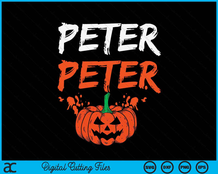 Peter Pumpkin Eater Pumpkin Halloween Halloween Costume SVG PNG Digital Cutting File