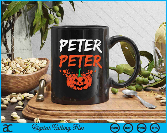 Peter Pumpkin Eater Pumpkin Halloween Halloween Costume SVG PNG Digital Cutting File