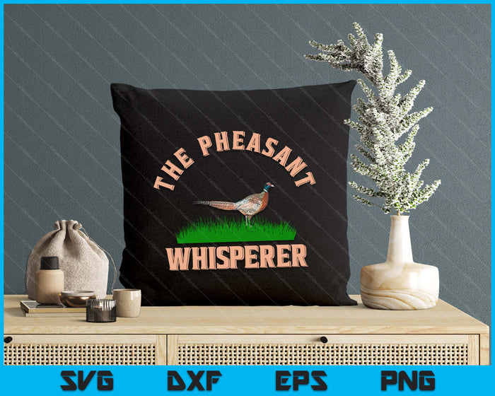 Pheasant Retro Vintage Bird Hunting Hunter SVG PNG Digital Cutting Files