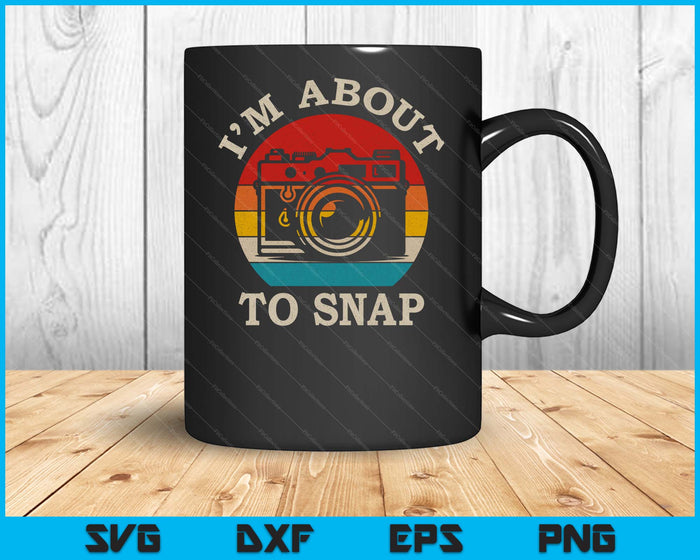 Photographer Gift Camera Saying Funny Vintage Photography SVG PNG Digital Printable Files