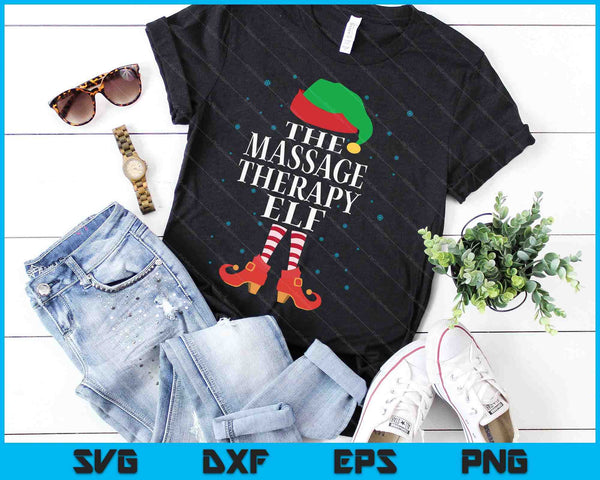 Physical Therapy Elf Matching Pajama Group Christmas SVG PNG Digital Cutting Files