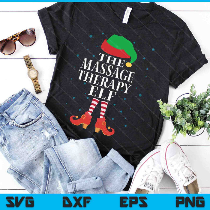 Physical Therapy Elf Matching Pajama Group Christmas SVG PNG Digital Cutting Files