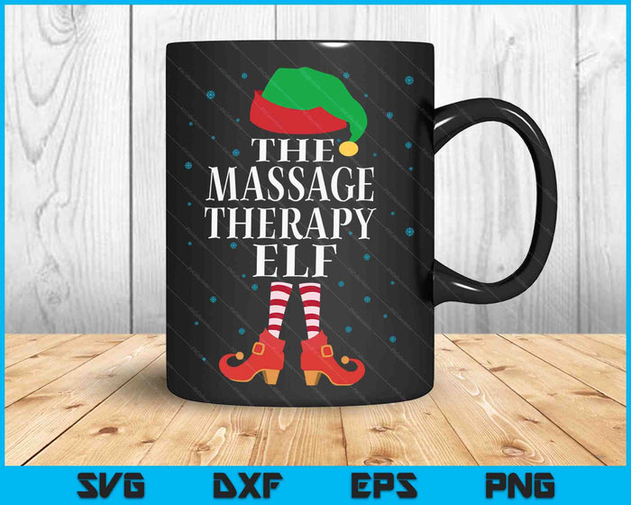 Physical Therapy Elf Matching Pajama Group Christmas SVG PNG Digital Cutting Files