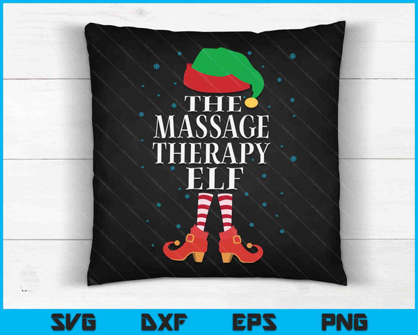 Physical Therapy Elf Matching Pajama Group Christmas SVG PNG Digital Cutting Files