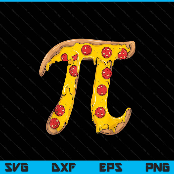 Pi day Kids pizza pi math food 3.14 SVG cut file