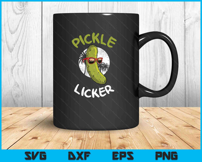 Pickle Licker Pickle SVG PNG Digital Printable Files