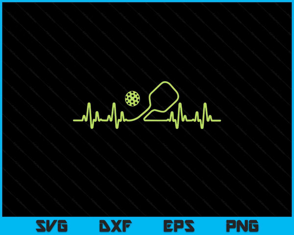 Pickleball art for pickle ball pickleball lover SVG cut file