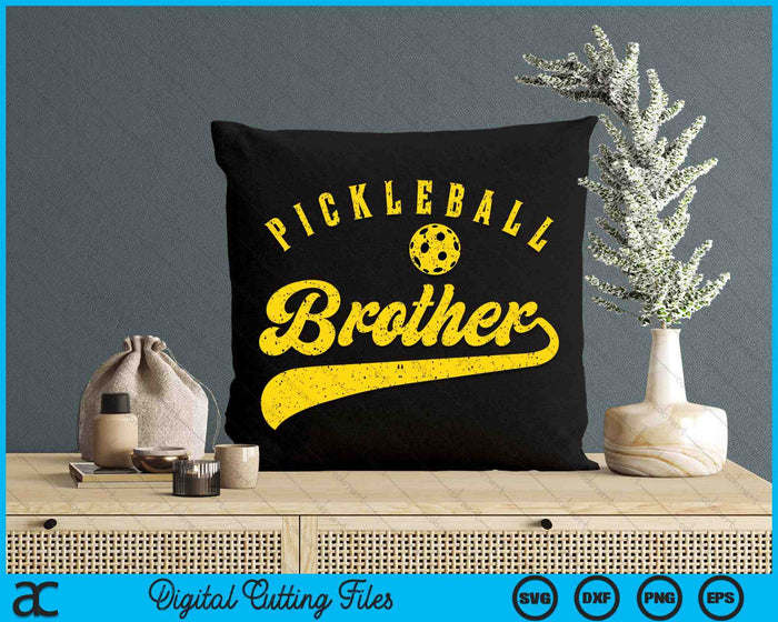 Pickleball Brother SVG PNG Digital Cutting File