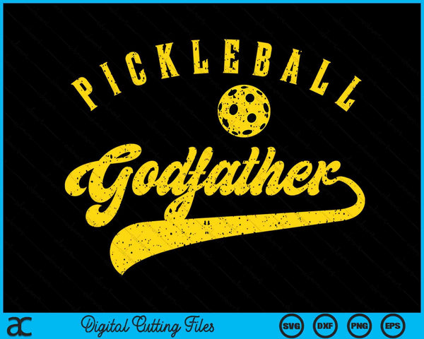 Pickleball Godfather SVG PNG Digital Cutting File