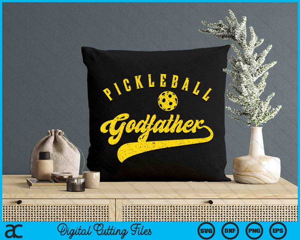 Pickleball Godmother SVG PNG Digital Cutting File