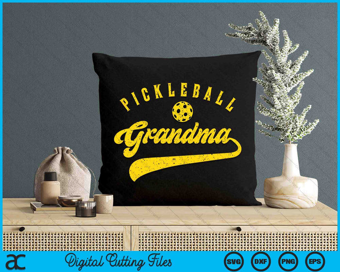 Pickleball Grandma SVG PNG Digital Cutting File