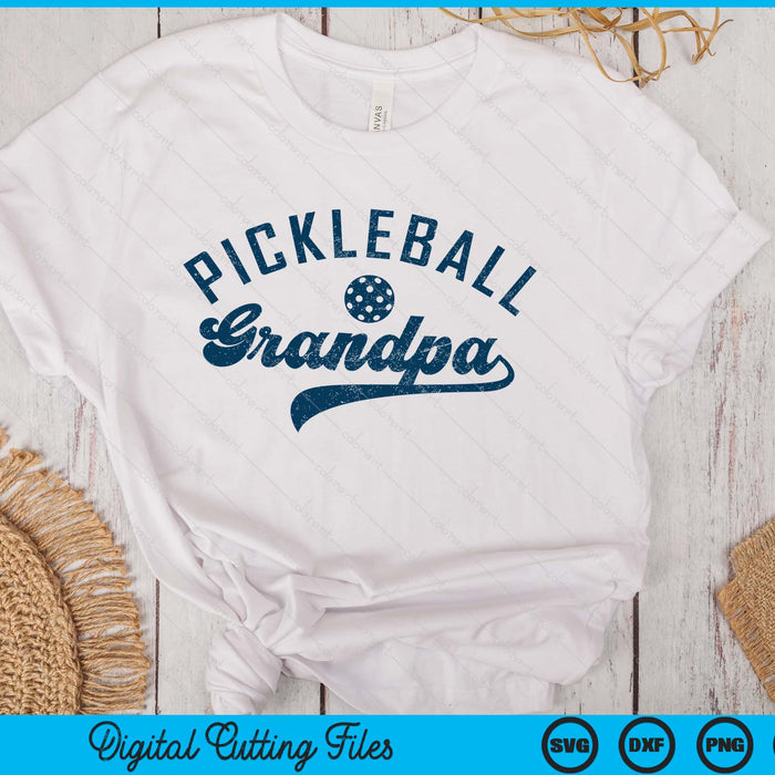 Pickleball Grandpa Gifts SVG PNG Digital Printable Files