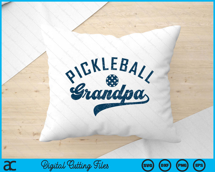 Pickleball Grandpa Gifts SVG PNG Digital Printable Files