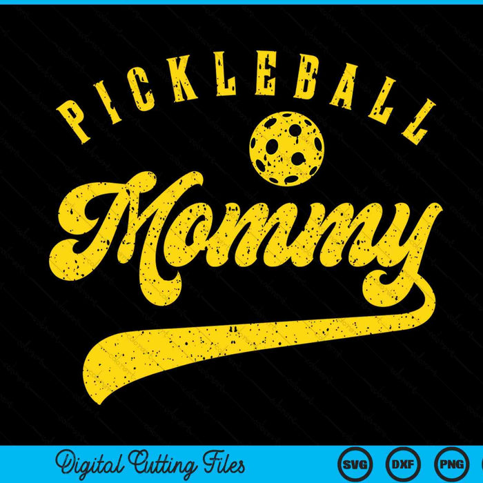 Pickleball Mommy SVG PNG Digital Cutting File