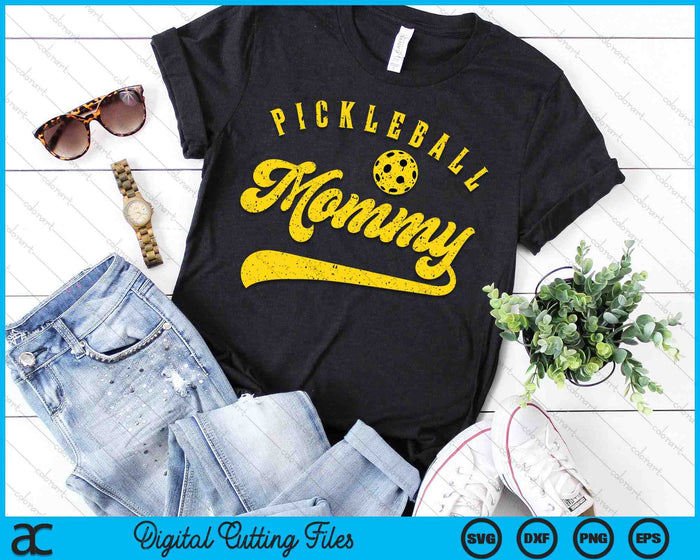 Pickleball Mommy SVG PNG Digital Cutting File