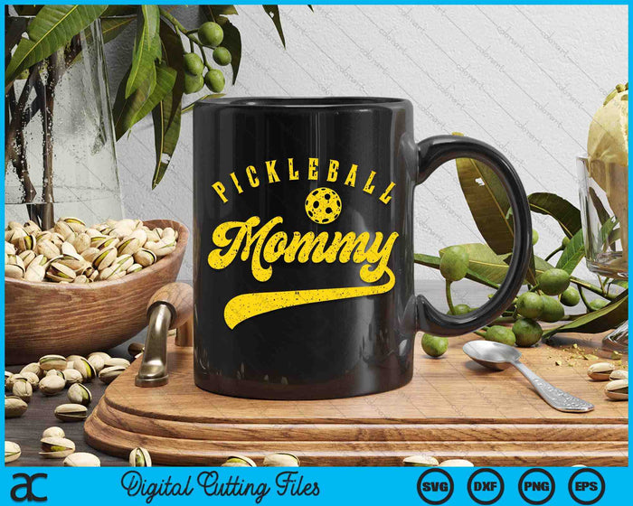 Pickleball Mommy SVG PNG Digital Cutting File