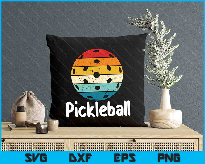 Vintage Pickleball Retro Pickleball SVG PNG Digital Printable Files