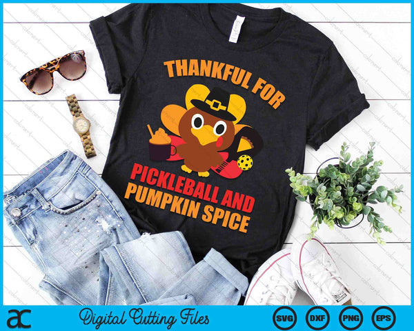 Pickleball Thanksgiving SVG PNG Digital Cutting Files